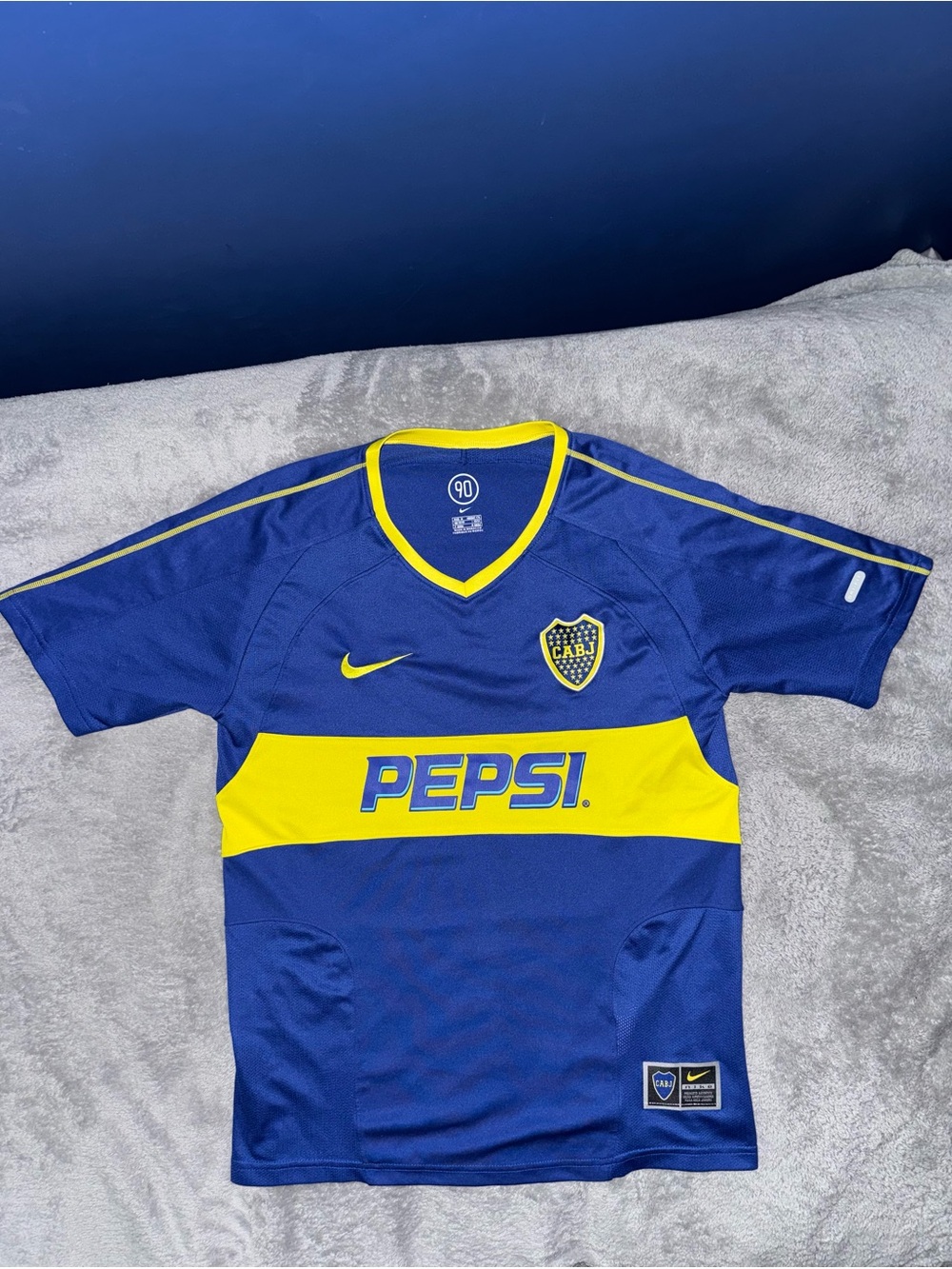 Nike Boca Juniors Home Jersey Pepsi